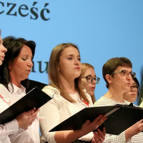 Ustrzyckie śpiewanie pieśni patriotycznych